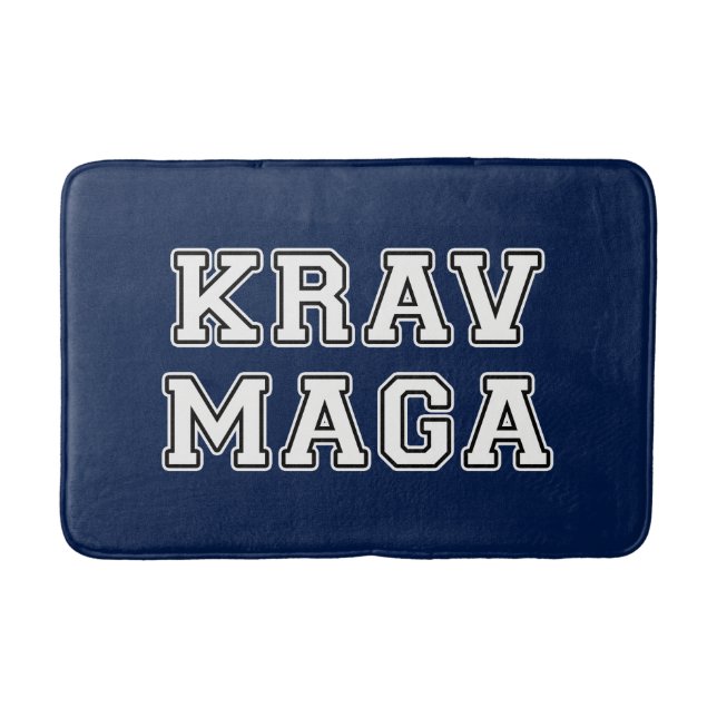 Krav Maga Bathroom Mat (Front)