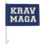 Krav Maga Car Flag