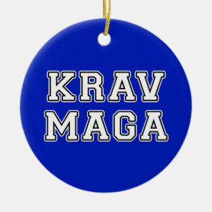 Krav Maga Ceramic Ornament