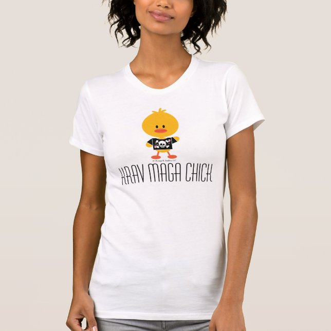 KRAV MAGA CHICK T-Shirt (Front)