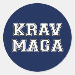 Krav Maga Classic Round Sticker