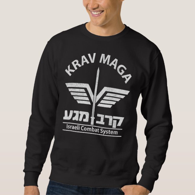 Krav Maga Contact Fight Self-Defence System Sweatshirt (Front)