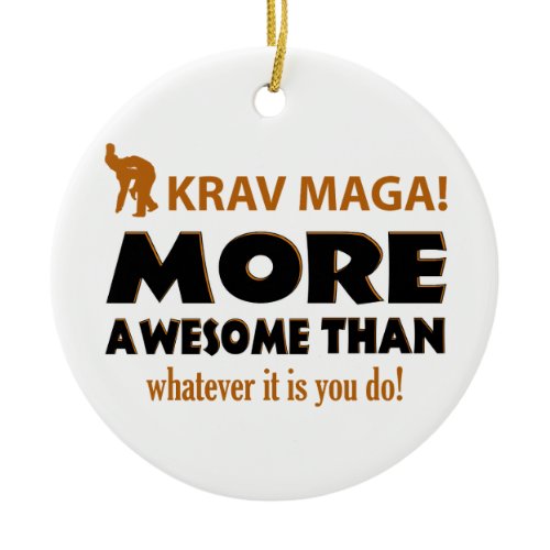 KRAV MAGA! DESIGN CERAMIC ORNAMENT