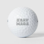 Krav Maga Golf Balls