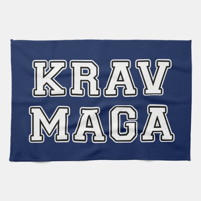Krav Maga Kitchen Towel (Horizontal)
