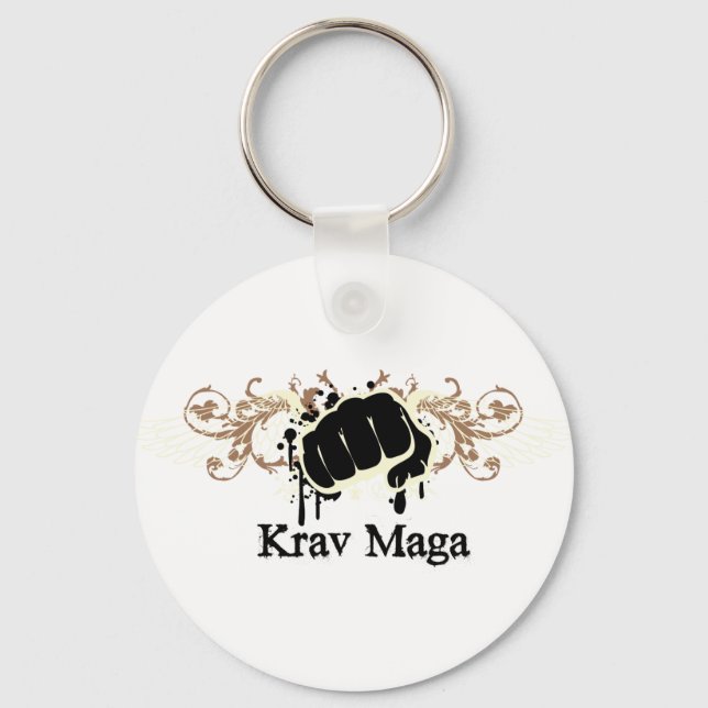 Krav Maga Punch Keychain (Front)