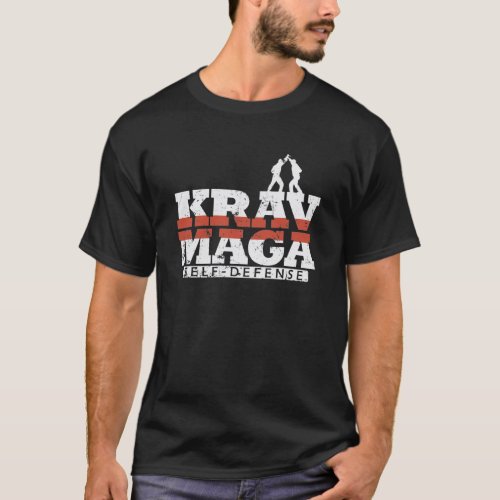 Krav Maga Selbstverteidigung Nahkampf T_Shirt
