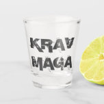Krav Maga Shot Glass at Zazzle