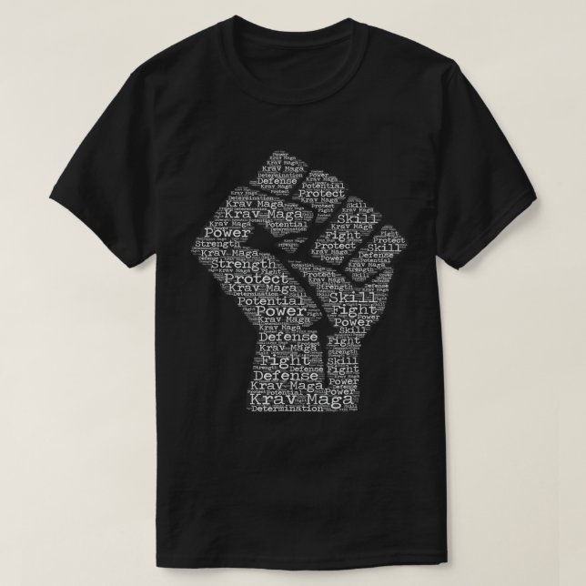 Krav Maga T-Shirt - Be A Weapon - Defense Combat T (Design Front)