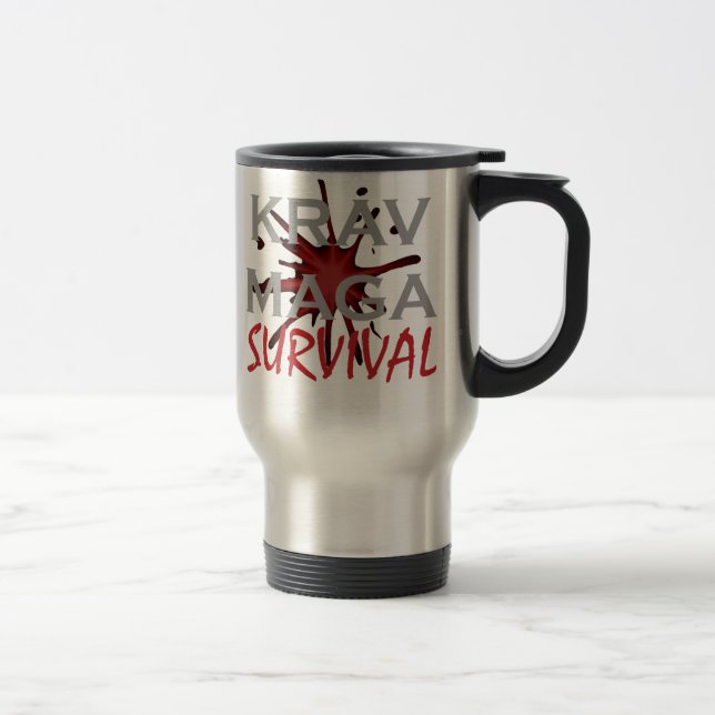 Krav Maga Travel Mug (Right)