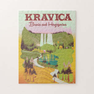 Kravica Waterfalls Bosnia and Herzegovina Jigsaw Puzzle