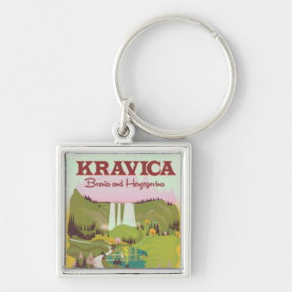 Kravica Waterfalls Bosnia and Herzegovina Keychain