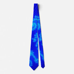 Krawatte mit Mandelbrot Muster Neck Tie