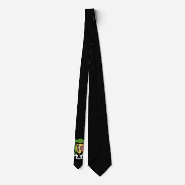 Krawatte mit Wappen von Erzbischof Lefebvre Neck Tie (Back)