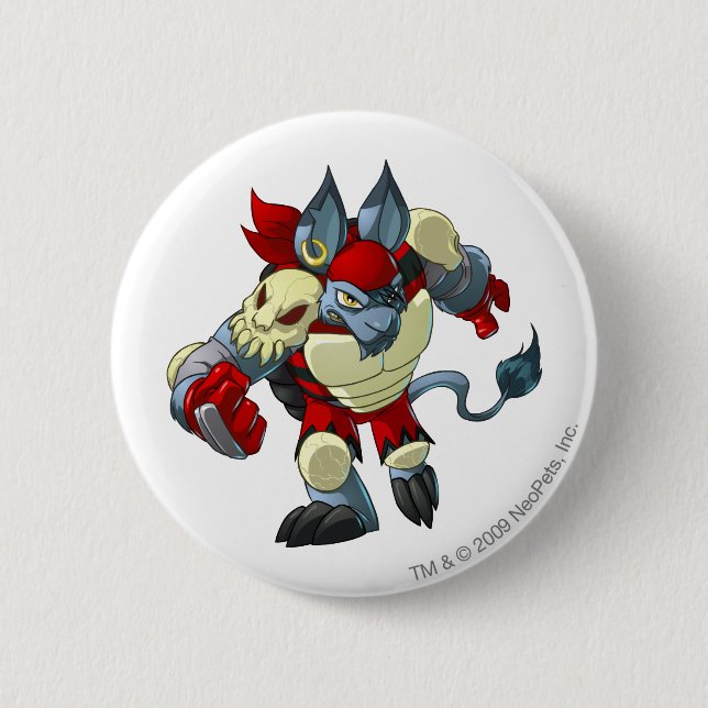 Krawk Island Team Captain 2 Button (Front)