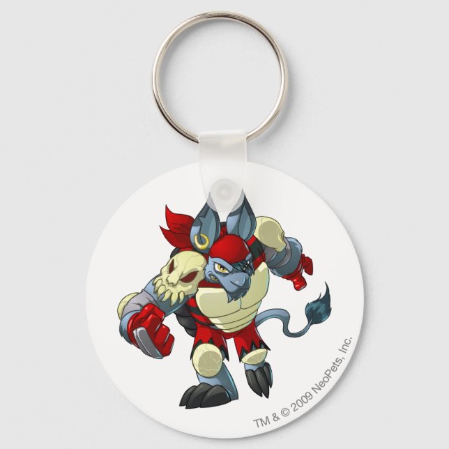 Krawk Island Team Captain 2 Keychain (Front)
