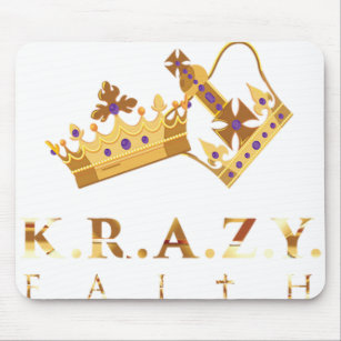 Krazy Faith Mouse Pad