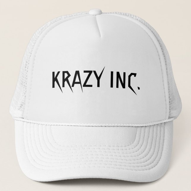 KRAZY INC. TRUCKER HAT (Front)
