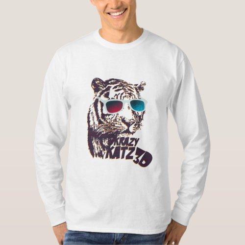 Krazy Katz _ Wild and Whacky Feline Fashion T_Shirt