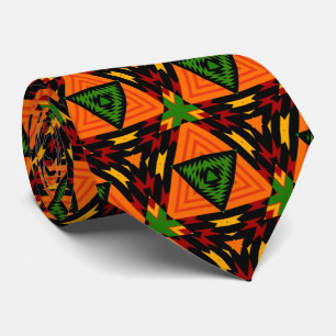 Krazy Kool Kente Tribal Style Neck Tie