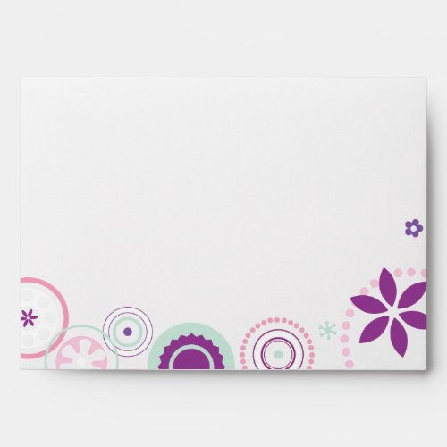 KRAZY POLKA DOT Astract Wedding Envelope