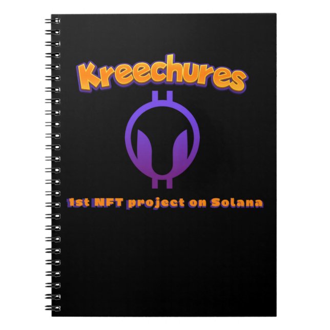 Kreechures Icon Notebook (Front)