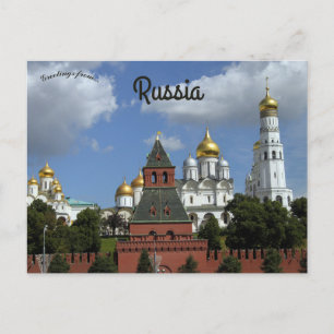 Kremlin Buildings Russia Postcard