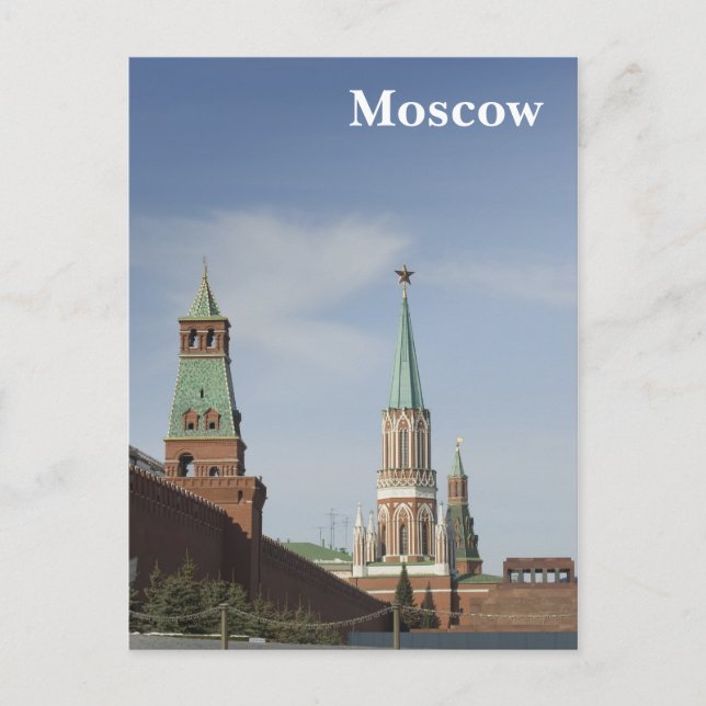 Kremlin Postcard (Front)