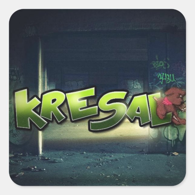 Kresal the Official Mixtape Sticker (Front)