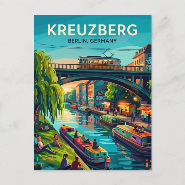 Kreuzberg Germany Postcard (Front)