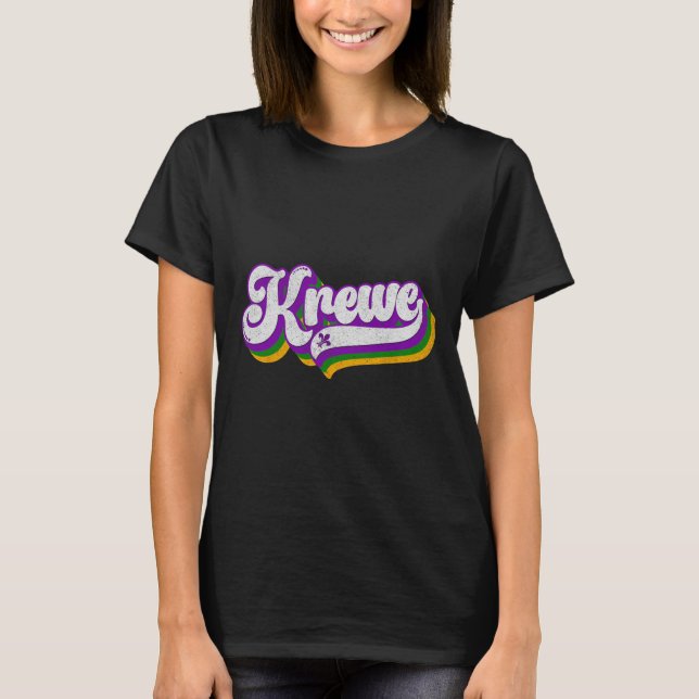 Krewe Mardi Gras Carnival Costume Men Women  T-Shirt (Front)