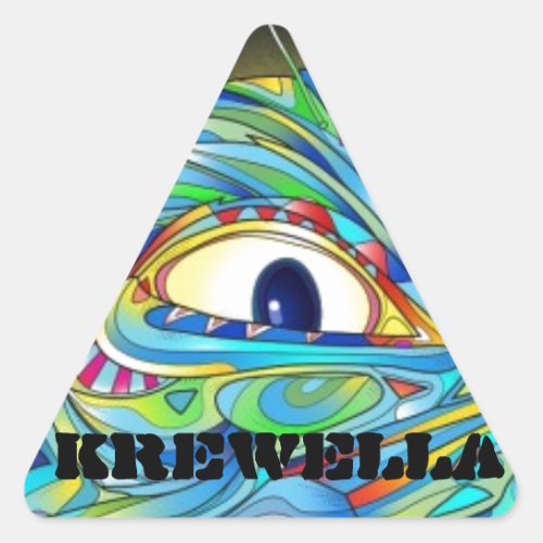 Krewella Illuminati sticker pack