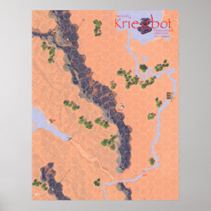 Kriegbot Map Poster