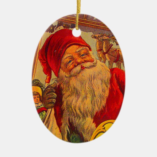 Kris Kringle aka Santa Clause Ornament (Front)