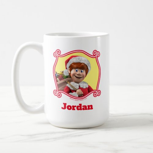 Kris Kringle Delivering Toys Coffee Mug