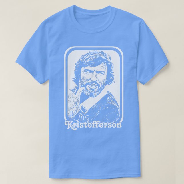 Kris Kristofferson Retro Style Fan Gift T-Shirt (Design Front)