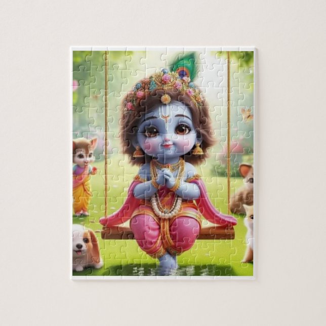 Krishana Puzzle (Vertical)