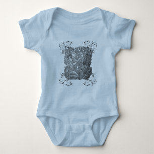 Krishna and Radha Baby Bodysuit