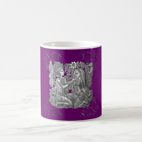 Krishna and Radha Coffee Mug