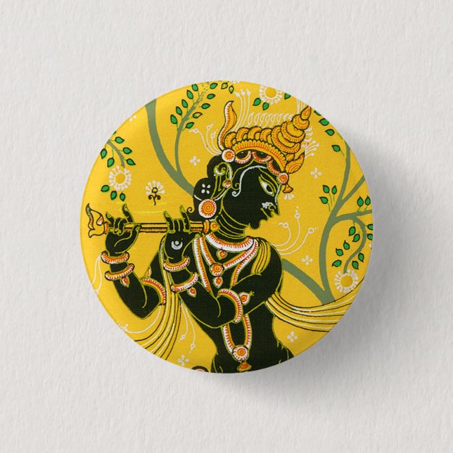 Krishna Button (Front)
