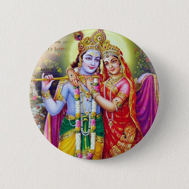 Krishna Button (Front)