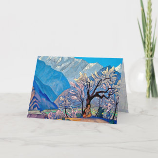 Krishna by Nicholas Roerich - Card