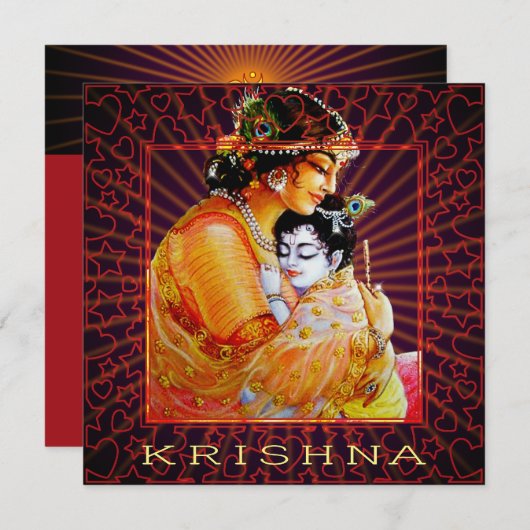KRISHNA Card (Front/Back)