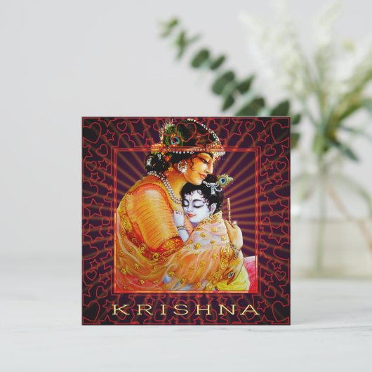 KRISHNA Card (Standing Front)