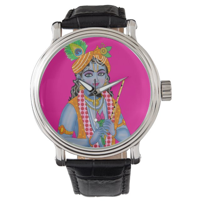Krishna Clock Watch (Front)