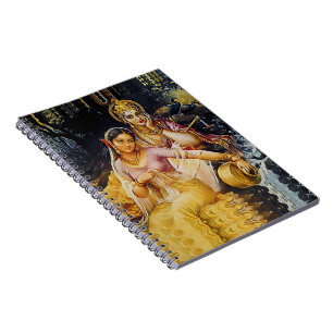KRISHNA - hindu deity - Notebook
