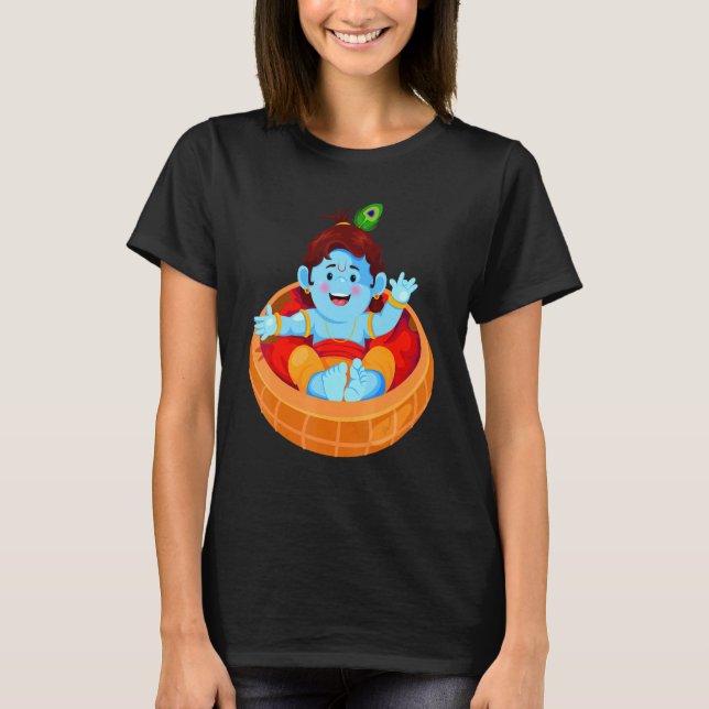 Krishna Janmashtami T-Shirt (Front)