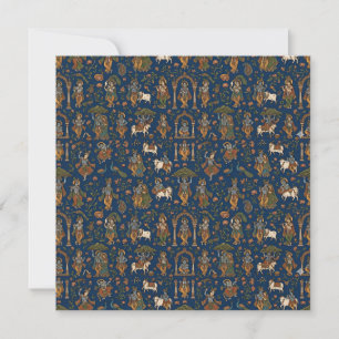 Krishna Pattern Invitation