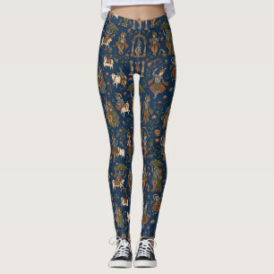 Krishna Pattern Leggings