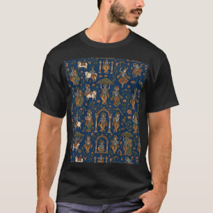 Krishna Pattern T-Shirt